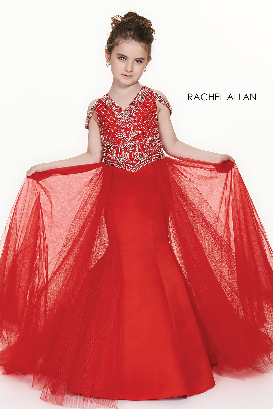 Red Long Prom Gown